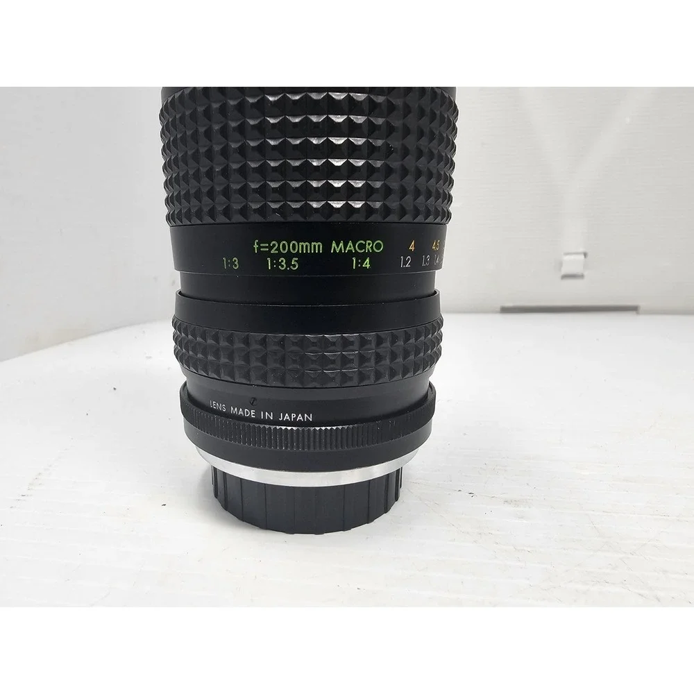 JCPenney Multi Coated Optics 55mm 1:4.5f 80-200mm Manual Focus‎ Lens W/ Case